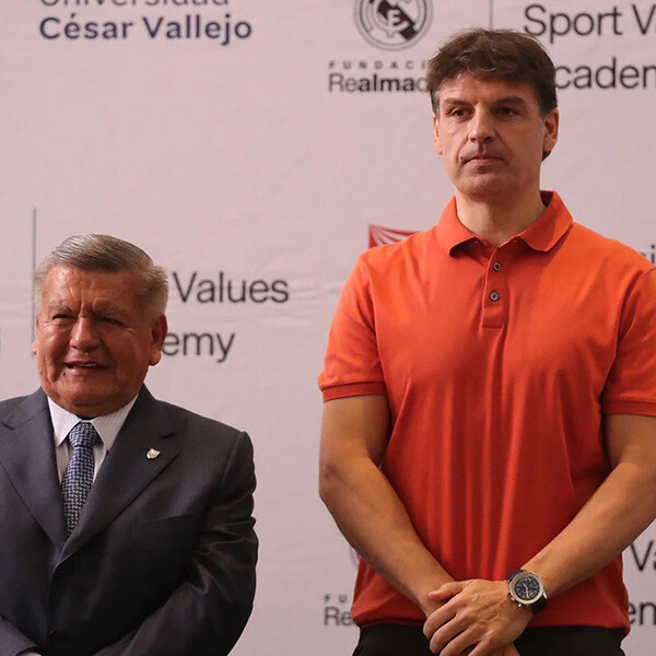 La Universidad César Vallejo patrocina a la Fundación Real Madrid en Perú